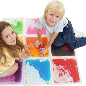 Early Learning Sensory Activity 9 Mats for Toddlers - 1 Set(9 Squares)